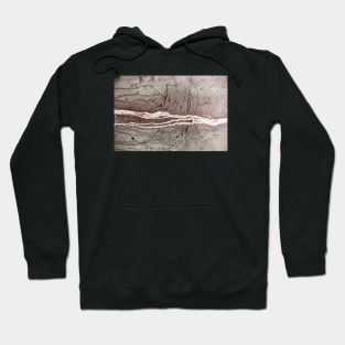 Retro Concrete Wall With Cracked Surface Hoodie